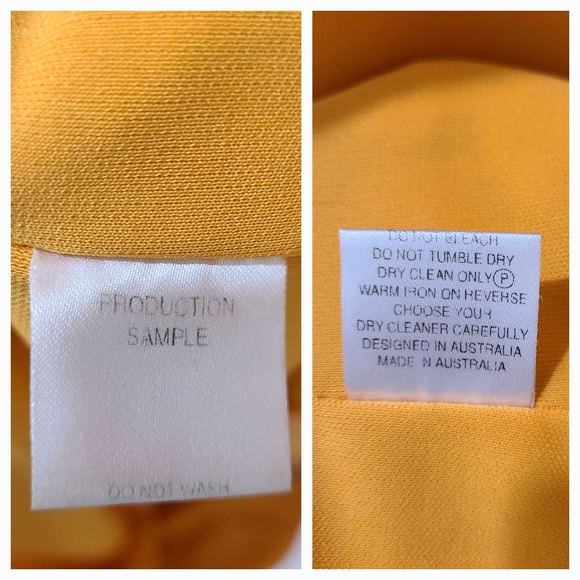 ALEX PERRY High Neck Lace Pencil Dress in Navy Pink & Orange Sz 6/S - Picture 12 of 15